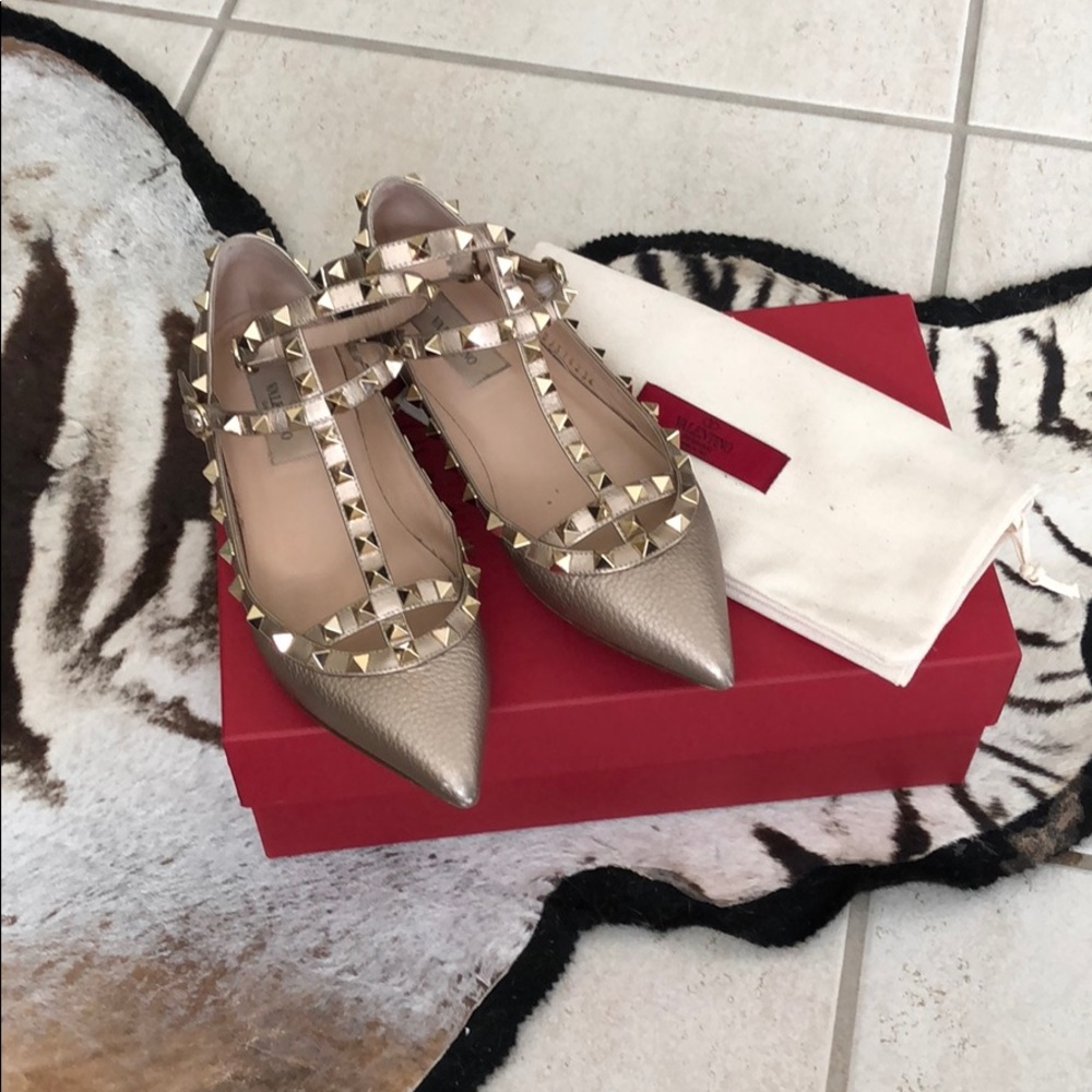 Valentino Rockstud ballet flat size 36